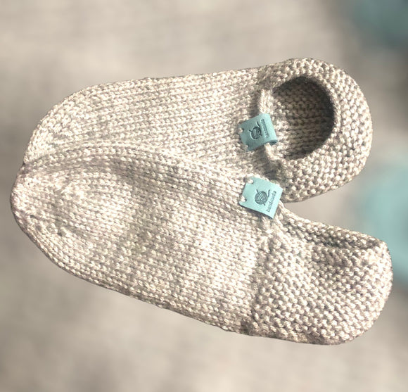 Handmade ♥ Knitted Slipper Socks Cozy